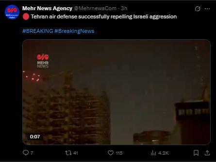 合优投资 伊朗公布画面：“成功击退”