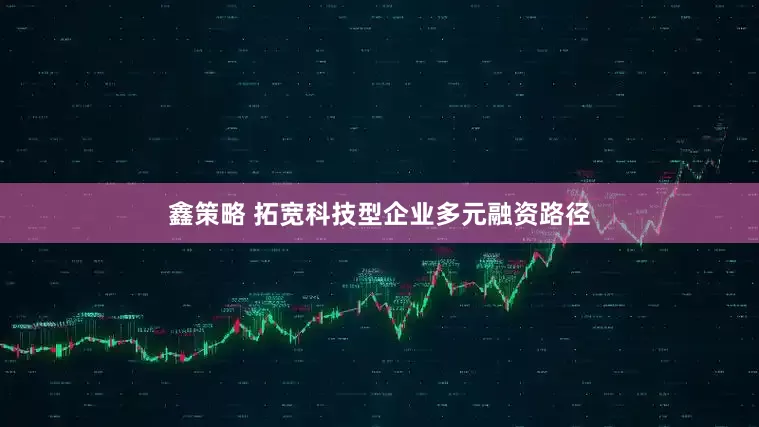 鑫策略 拓宽科技型企业多元融资路径