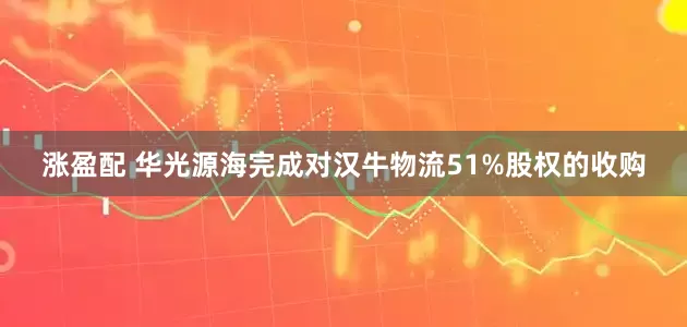涨盈配 华光源海完成对汉牛物流51%股权的收购